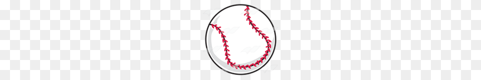 Abeka Clip Art Baseball With Crisscross Stitches, Flower, Plant, Accessories Png Image