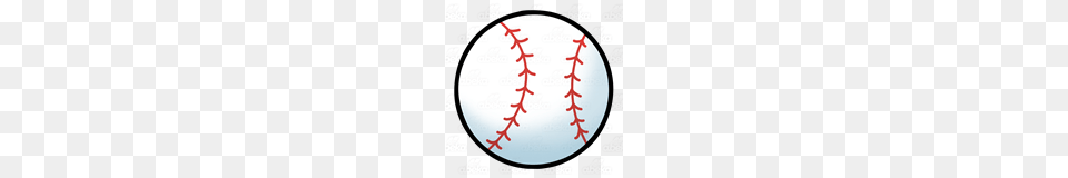 Abeka Clip Art Baseball With Thick Red Stitches, Nature, Night, Outdoors, Astronomy Png Image