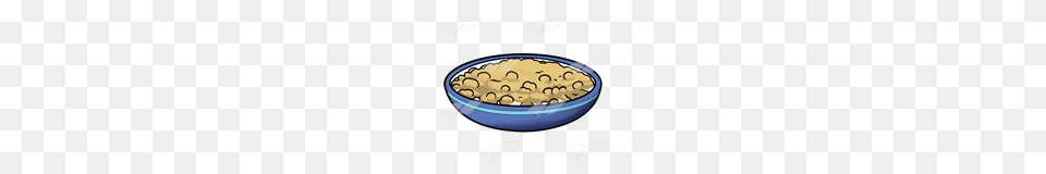 Abeka Clip Art Blue Bowl Of Cereal, Soup Bowl, Food, Meal Free Png