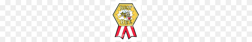Abeka Clip Art Busy Bee Ribbon Incentive Award, Symbol, Sign, Logo, Dynamite Free Png Download
