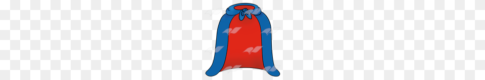 Abeka Clip Art Cape Blue And Red, Fashion, Bag, Clothing, Hardhat Free Png Download
