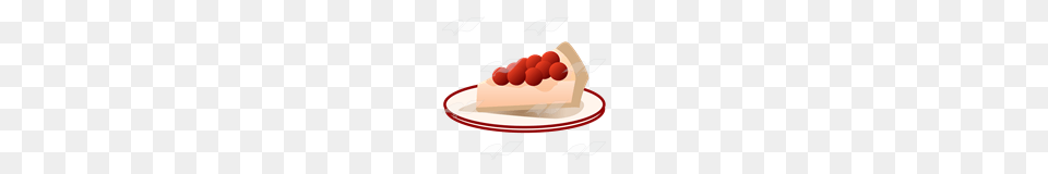Abeka Clip Art Cherry Cheesecake Piece On A Plate, Birthday Cake, Cake, Cream, Dessert Free Transparent Png