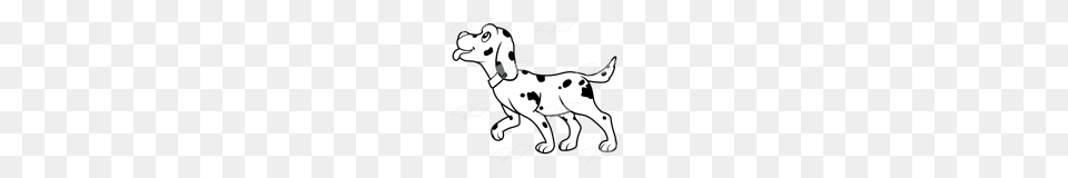 Abeka Clip Art Dalmatian With Blue Collar, Baby, Person, Animal, Mammal Free Png Download