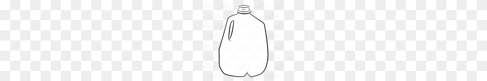 Abeka Clip Art Gallon Milk Jug Has A Purple Lid, Adult, Male, Man, Person Png Image