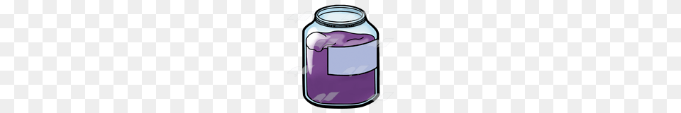 Abeka Clip Art Grape Jelly Jar, Bottle, Shaker Free Transparent Png