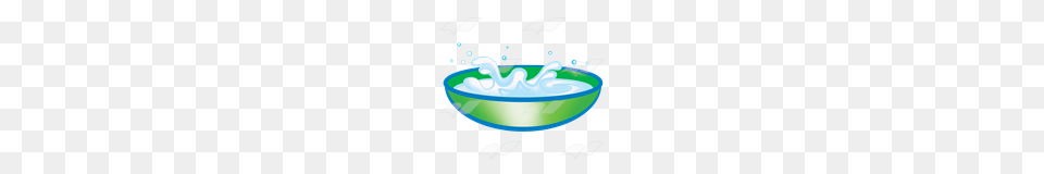 Abeka Clip Art Green Bowl With Milk Splashing, Beverage, Dairy, Food, Bulldozer Free Transparent Png