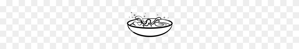 Abeka Clip Art Green Bowl With Milk Splashing, Cutlery, Food, Meal, Soup Bowl Free Png Download