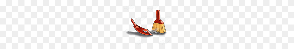 Abeka Clip Art Hand Broom And Dustpan, Device, Grass, Lawn, Lawn Mower Free Png