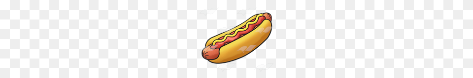 Abeka Clip Art Hot Dog In Bun With Ketchup And Mustard, Food, Hot Dog, Dynamite, Weapon Free Png
