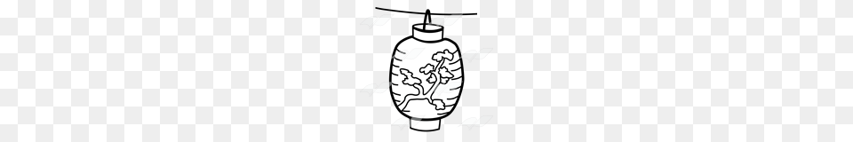 Abeka Clip Art Japanese Lantern Yellow, Jar, Pottery, Weapon Png Image