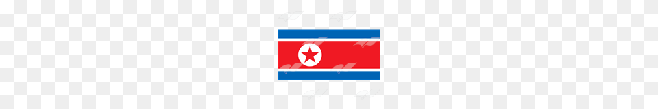 Abeka Clip Art North Korea Flag, North Korea Flag Png