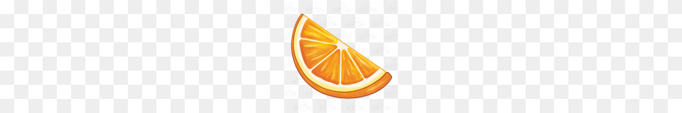 Abeka Clip Art Orange Slice, Citrus Fruit, Food, Fruit, Plant Png