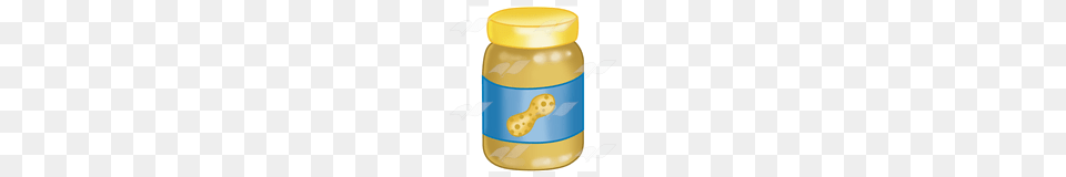 Abeka Clip Art Peanut Butter Jar, Food, Bottle, Shaker Free Png Download