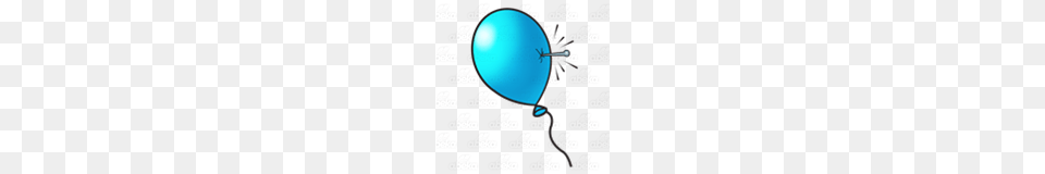 Abeka Clip Art Popping Balloon With A Pin, Disk Png