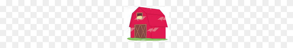 Abeka Clip Art Red Barn With Hayloft, Architecture, Building, Countryside, Farm Free Png