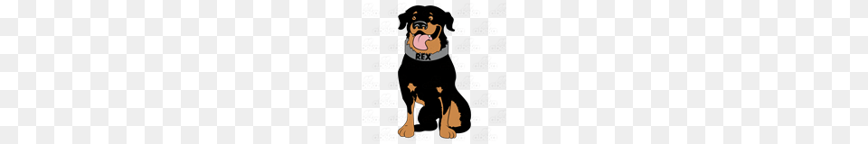 Abeka Clip Art Rex The Rottweiler, Animal, Canine, Mammal Png Image