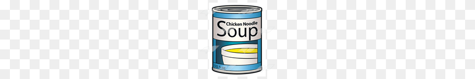 Abeka Clip Art Soup Can Chicken Noodle, Tin, Aluminium, Canned Goods, Food Free Transparent Png