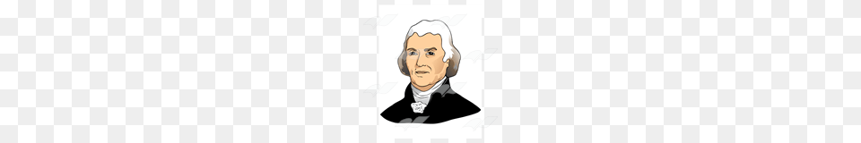 Abeka Clip Art Thomas Jefferson, Baby, Painting, Person, Face Free Png Download