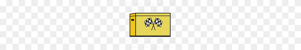 Abeka Clip Art Toy Box With Checkered Flags, Scoreboard Free Png Download