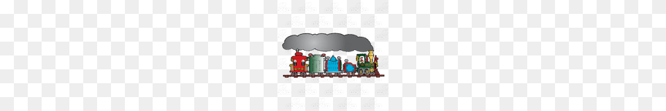 Abeka Clip Art Train On Track With Smoke Free Transparent Png