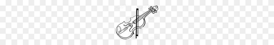 Abeka Clip Art Violin With A Black Bow, Musical Instrument, Cello, Smoke Pipe Free Png