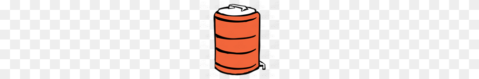 Abeka Clip Art Water Cooler Orange And White, Barrel, Keg Free Transparent Png