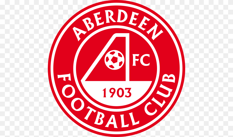 Aberdeen Football Club Logo, Symbol, Sign Free Png