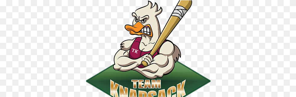 Abhik Basu Vector Logo Duck Sport, People, Person, Baseball, Baseball Bat Free Png Download