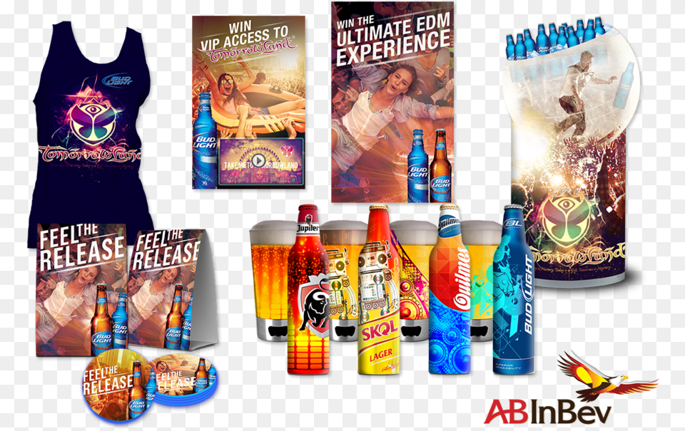 Abi Ab Inbev, Advertisement, Alcohol, Beer, Beverage Free Png Download