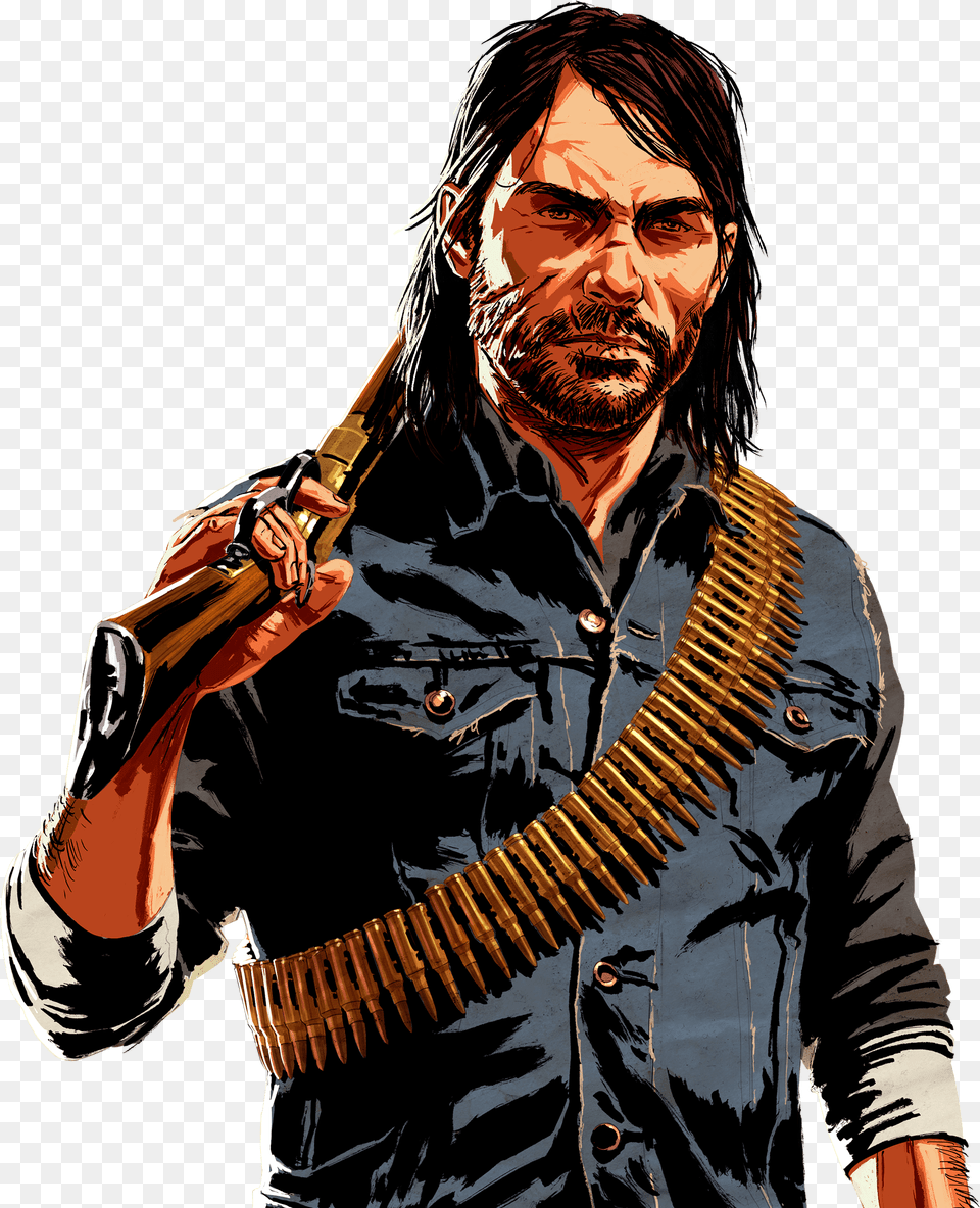 Abiagil Roberts Https Rockstargames Red Dead Redemption 2 John Marston Artwork, Adult, Person, Man, Male Png Image