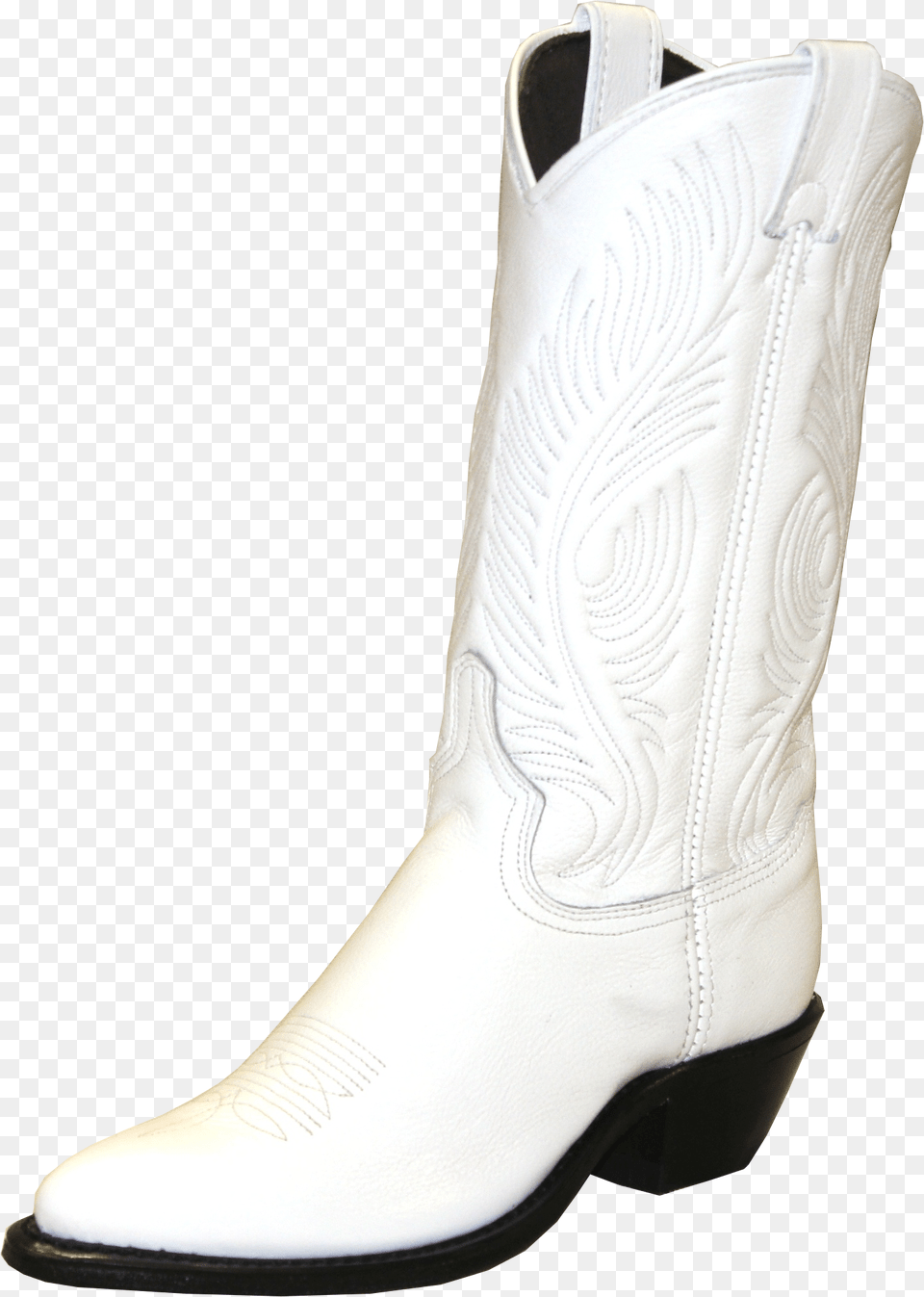 Abilene White Western Cowgirl Boots, Clothing, Footwear, Shoe, Boot Free Png