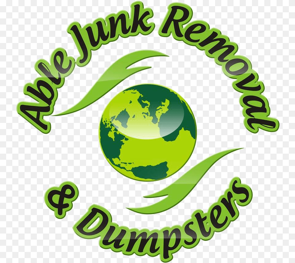 Able Junk Removal Amp Dumpsters Zero Waste, Green Png Image