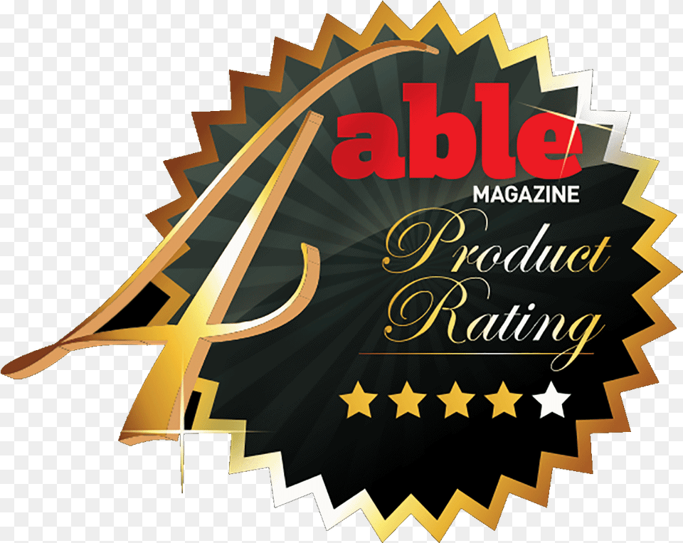 Able Magazine 4 Star Rating Logo Washingtonian Top Doc 2016, Advertisement, Poster Free Png