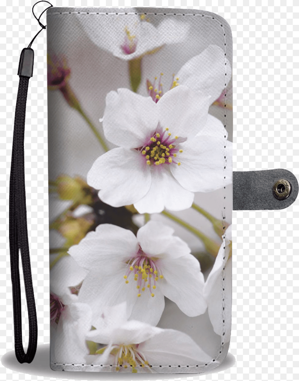 Ablyth Smart Phone Wallet Travel Japan Series Cherry Blossom, Flower, Plant, Accessories, Rose Png Image