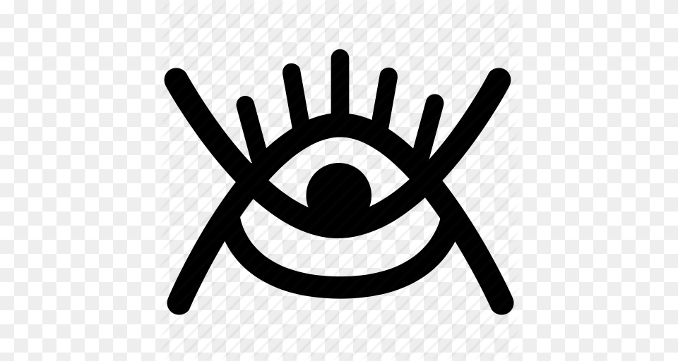 Abode Santann Adinkra All Seeing Eye Divine Creator, Cutlery, Fork Free Png Download