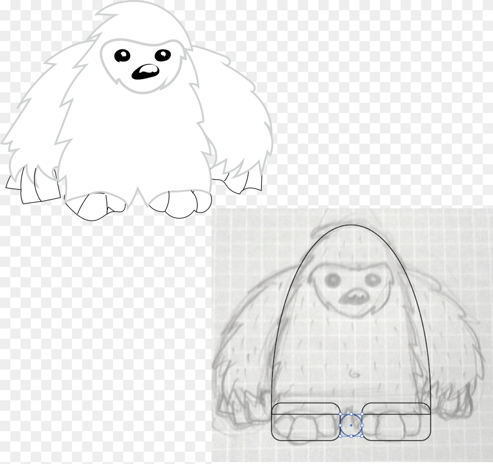 Abominable Snowman Cartoon, Art, Drawing, Animal, Bear Free Transparent Png