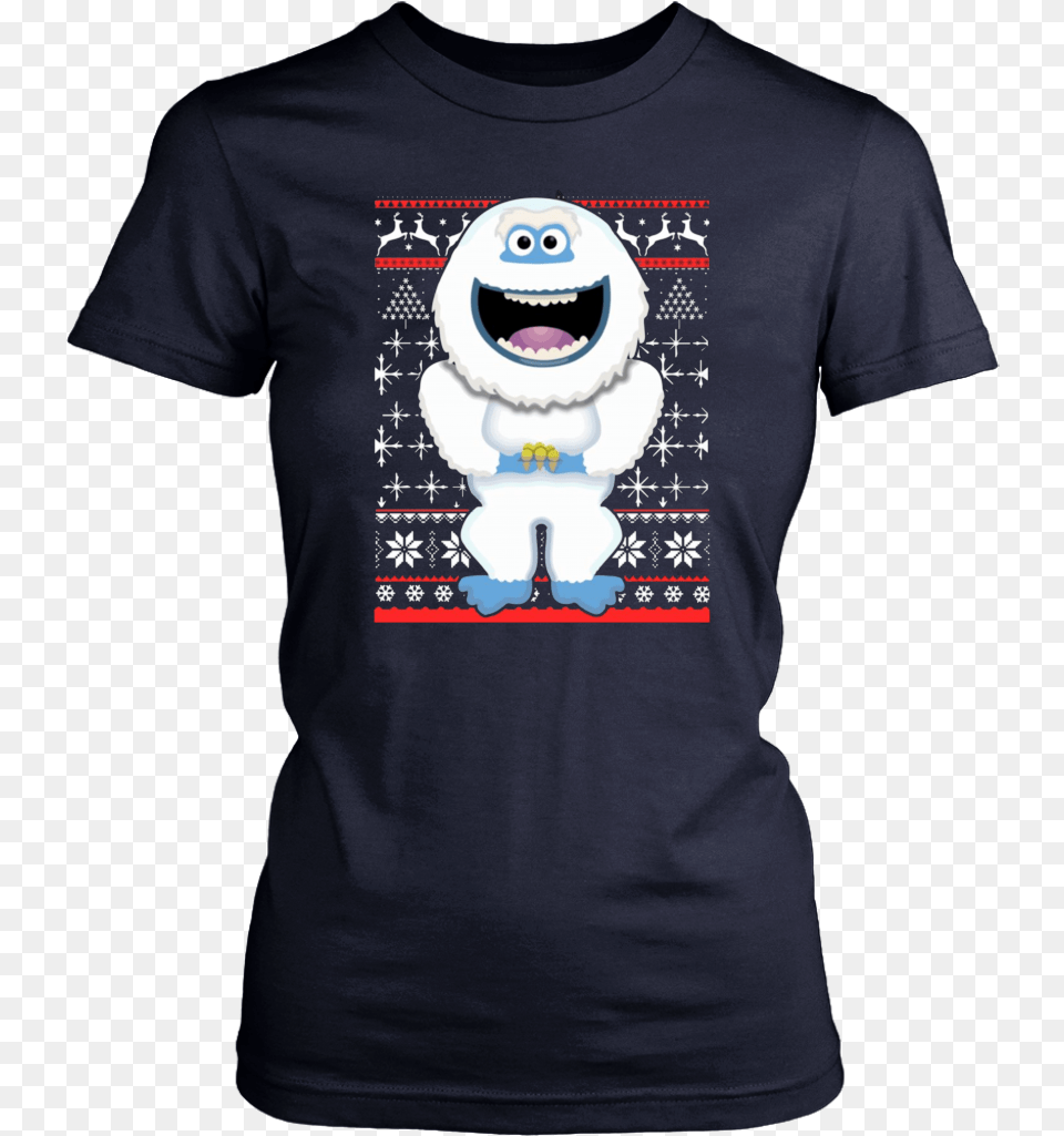Abominable Snowman Christmas T Shirt Breakshirts Office, Clothing, T-shirt, Animal, Bird Free Png