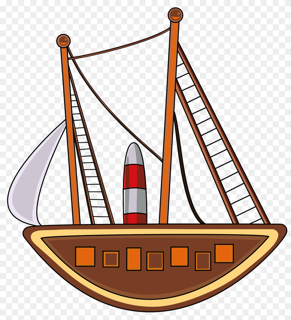 Aboriginal Art Painting Sailing Ship Clipart, Boat, Sailboat, Transportation, Vehicle Free Png Download
