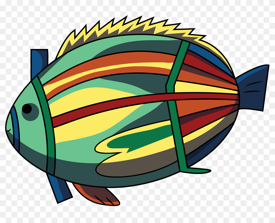 Aboriginal Rock Art Fish Clipart, Aircraft, Transportation, Vehicle, Airship Png Image