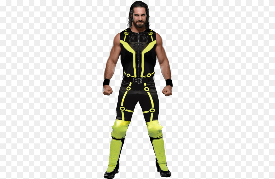 About 334 Commercial Amp Noncommercial Clipart Matching Wwe Seth Rollins Attires, Vest, Person, Lifejacket, Hand Free Png Download
