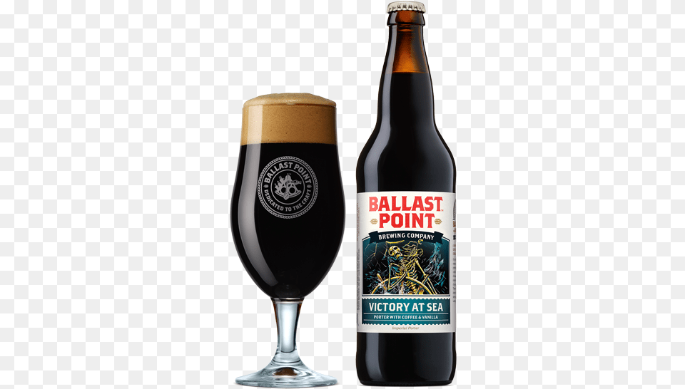 About A Year Ago Before Ballast Point Was Purchased Ballast Point Beer Imperial Porter Peppermint Victory, Alcohol, Stout, Beverage, Bottle Png