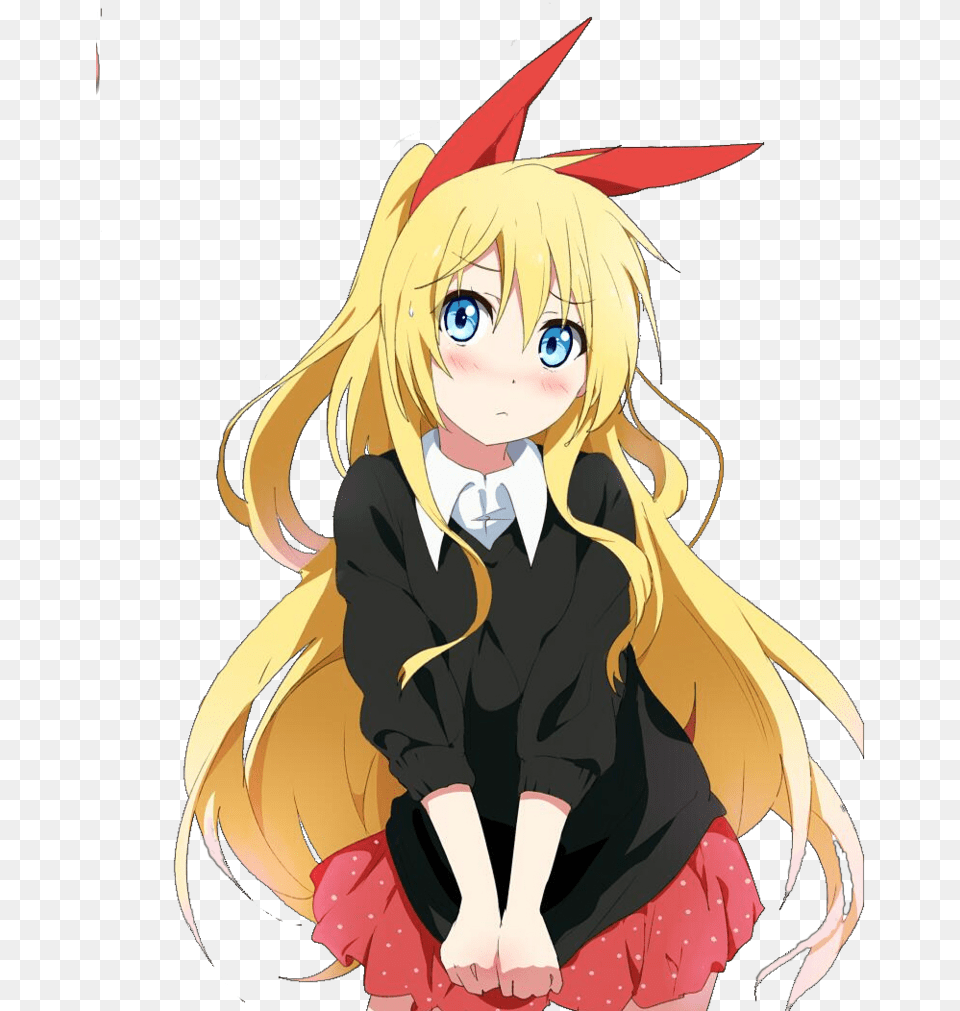 About Anime Transparent Chitoge Kirisaki, Baby, Book, Comics, Person Png