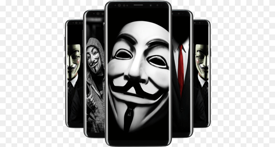 About Anonymous Wallpaper Smoody Wallpaper Google Play Anonymous Exposing, Phone, Electronics, Mobile Phone, Woman Png