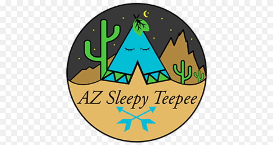 About Az Sleepy Teepee The Ultimate Sleepover Kids Birthday, Logo, Disk Free Png Download