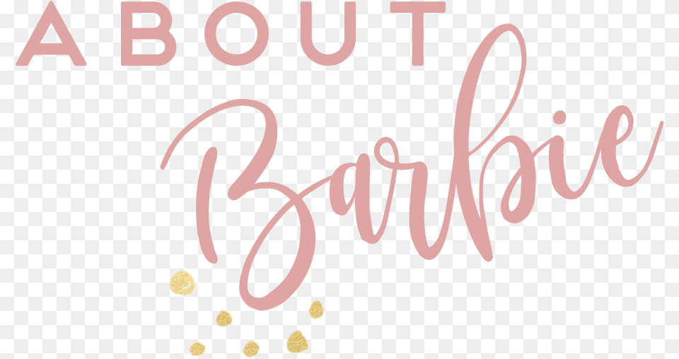 About Barbie, Text Png