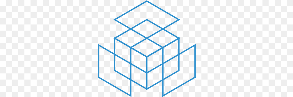 About Block Cube Outline, Toy, Rubix Cube Free Png Download
