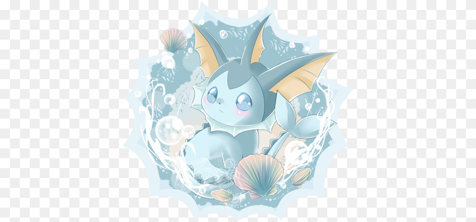 About Blue In Pokemon By Cmz U2022 Special Asian Vaporeon Cute Eevee Evolutions, Ice, Pattern, Art, Outdoors Png Image