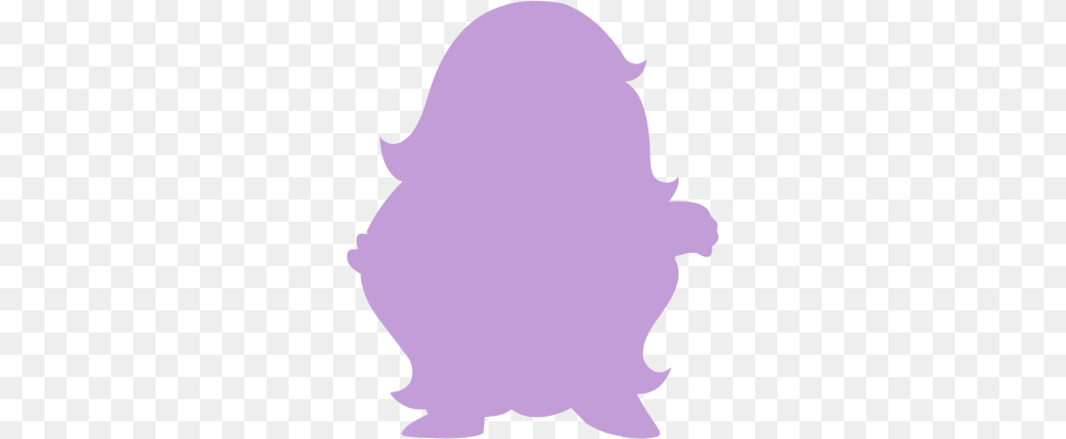 About Cn On We Heart It Amethyst Steven Universe Silhouette, Animal, Bear, Mammal, Wildlife Free Png