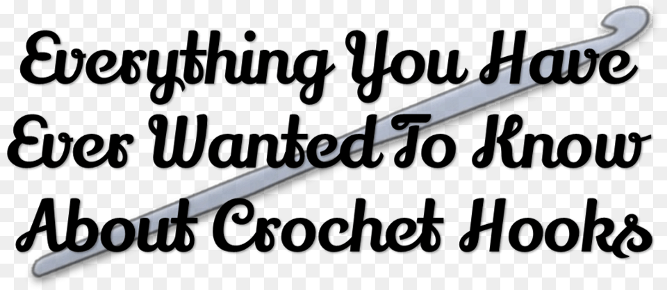 About Crochet Hooks Calligraphy, Stick, Field Hockey, Field Hockey Stick, Hockey Free Png