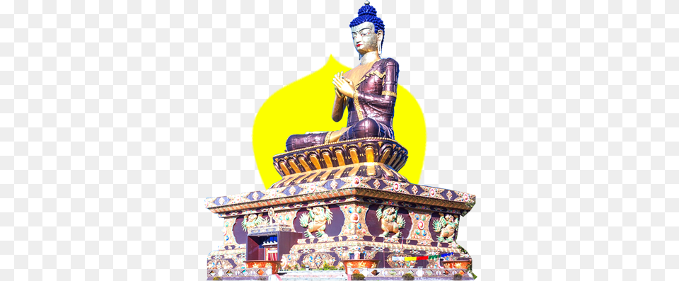 About Denzong Voyages Ravangla, Art, Prayer, Buddha, Person Free Transparent Png